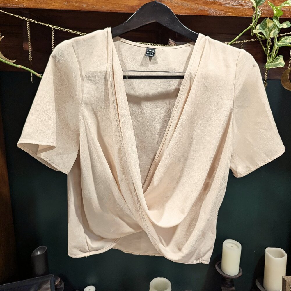 Shein Deep V Shirt